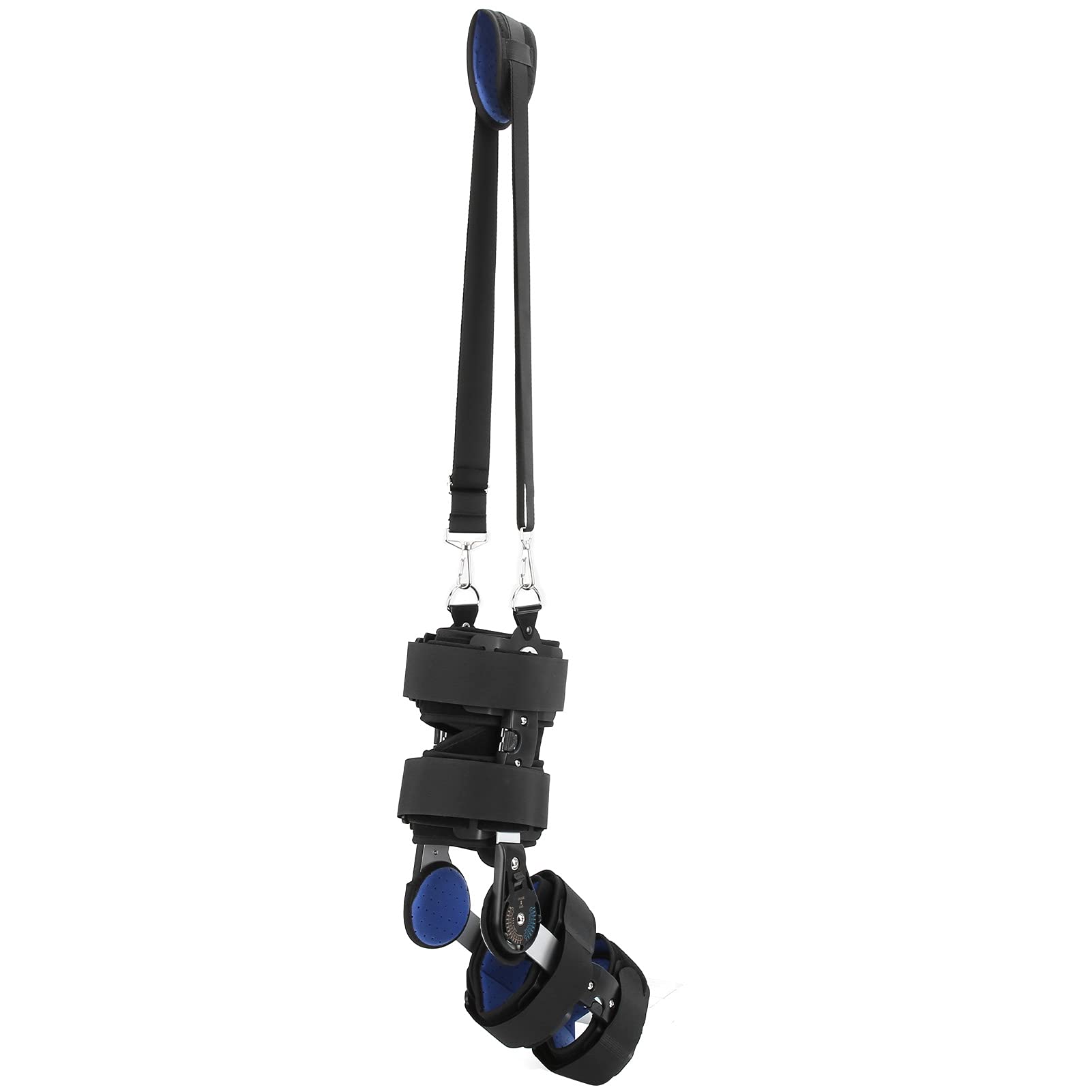 Rodillera con Bisagras Y Correa, Rodillera Ajustable con Bisagras, Estabilizador De Rodilla Ajustable, Rodillera Ortopédica con Correa para Recuperación Y Protección De Lesiones