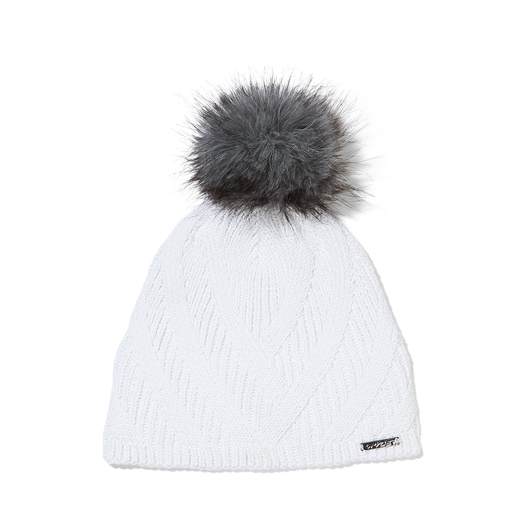 Spyder Women's Royal Hat, White, Standard Size