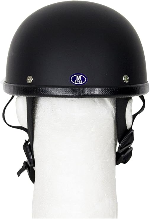 Classic Eagle Style Novelty Skull Cap, Basic Flat Eagle Novelty Cap (Black)