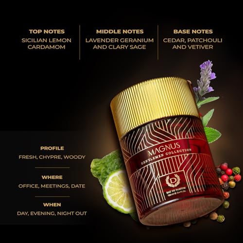 Image of Denver Gentlemen Magnus Perfume For Men - 100 ML | Long Lasting Fragrance