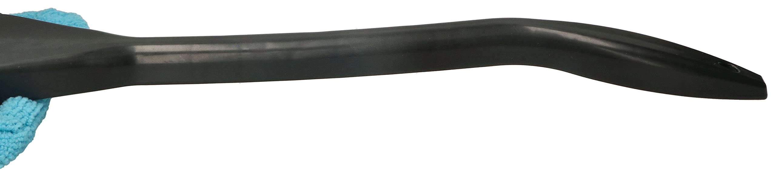 KOTARBAU® Zestaw 2 szczotek do czyszczenia szyb samochodowych z pokrowcem z mikrofibry i długim uchwytem (niebiesko-trójkątna szczotka do mycia)