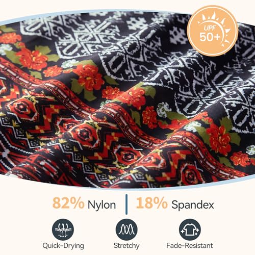 Image of American Trends Women's High Waisted Bikini Bottoms Swimming Suits Tummy Control Bathing Suits