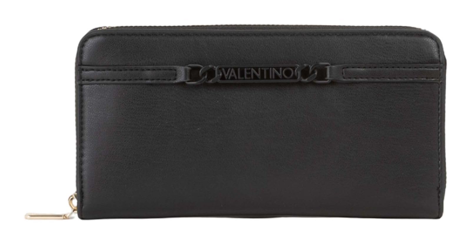 Valentino Purse Ebe Zip Around Wallet Nero Black