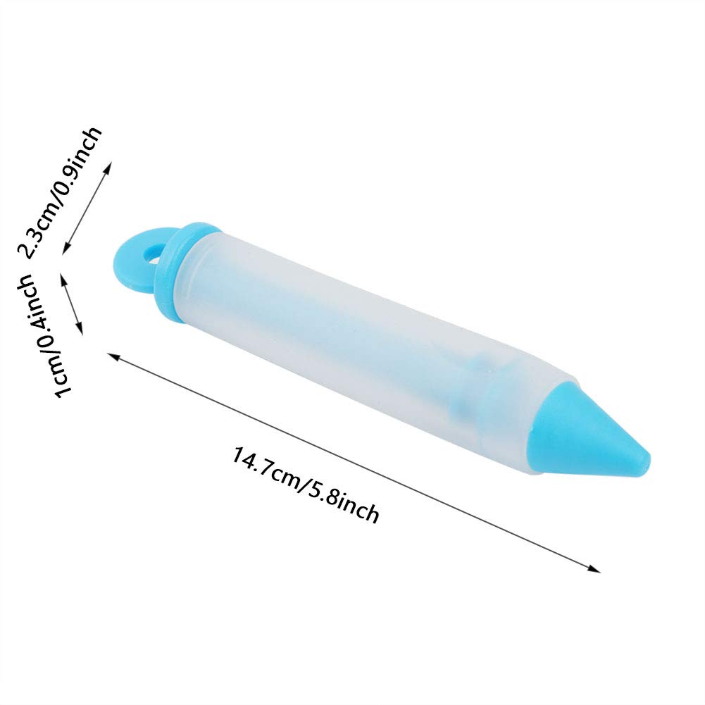 The New Silicone Cake Decorating Pen is easy to use, pull