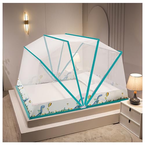 Moustiquaire pour cadre de lit pliable contre les piqûres nocturnes