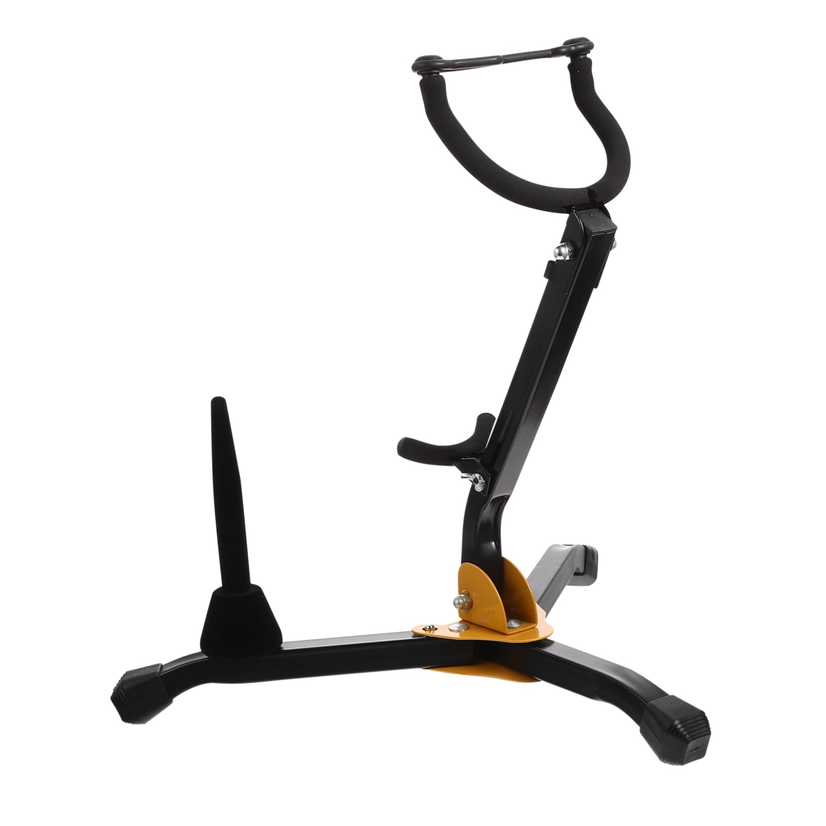 Totority Saxophone Stand Foldable Saxophone and Clarinet Holder Rubber Coated Foot