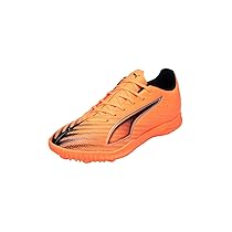 PUMA Scarpe da Calcio Unisex Ultra 6 Play TT, Heat Fire PUMA Black Glowing Red, 43 EU