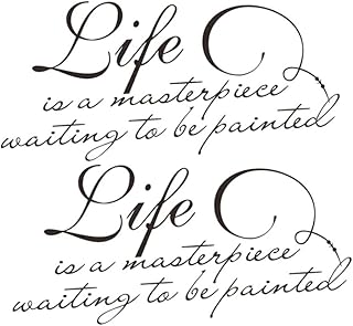 Garneck 2 Peças De Papel De Parede Decalques De Parede Para Casa Adesivos De Parede Vida Adesivos De Parede Removíveis Adesivos De Parede Decorativos Adesivos De Parede Pretos Removíveis