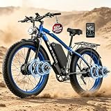 E·Bycco 6000W Peak Dual Motor Electric Bike for Adults...