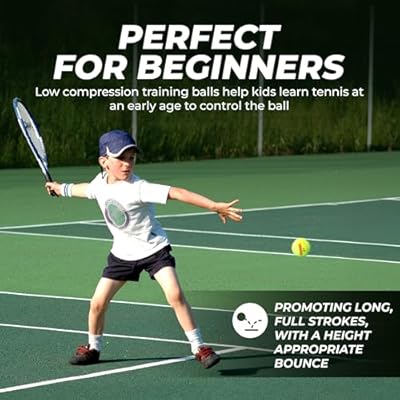 Tourna Green Dot Low Compression Tennis Balls