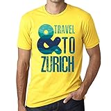 Photo Gallery uomo maglietta e viaggiare a zurigo – and travel to zürich – t-shirt stampa grafica divertente vintage idea regalo originale alla moda limone xxl Photo Gallery uomo maglietta e viaggiare a zurigo – and travel to zürich – t-shirt stampa grafica divertente vintage idea regalo originale alla moda limone xxl