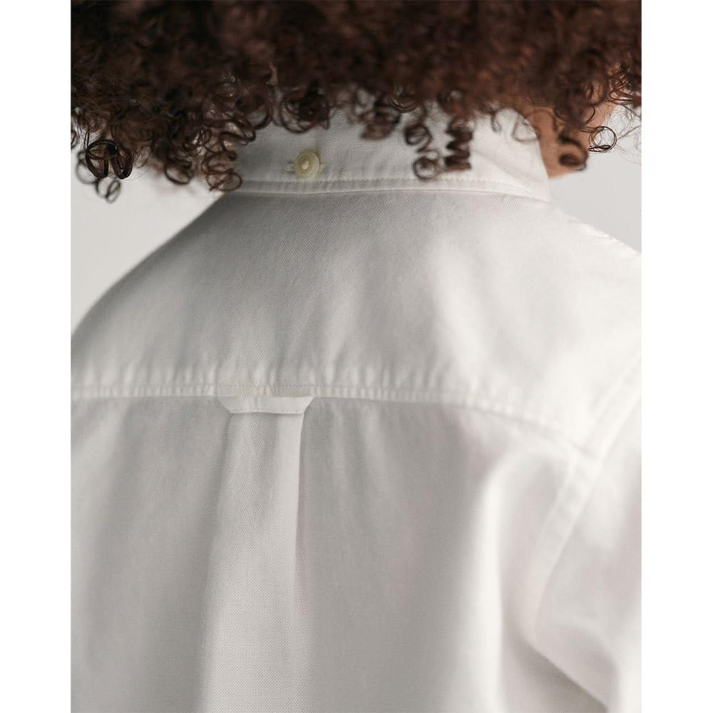 Gant Unisex Kinder Shield Oxford Bd Shirt Hemd, Weiß, 98-104 EU