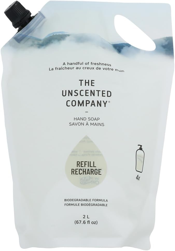 The Unscented Company Unscented Hand Soap Refill, 67.6 FZ