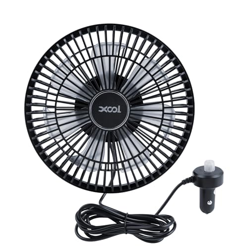 XOOL 12V Clip Car Fan