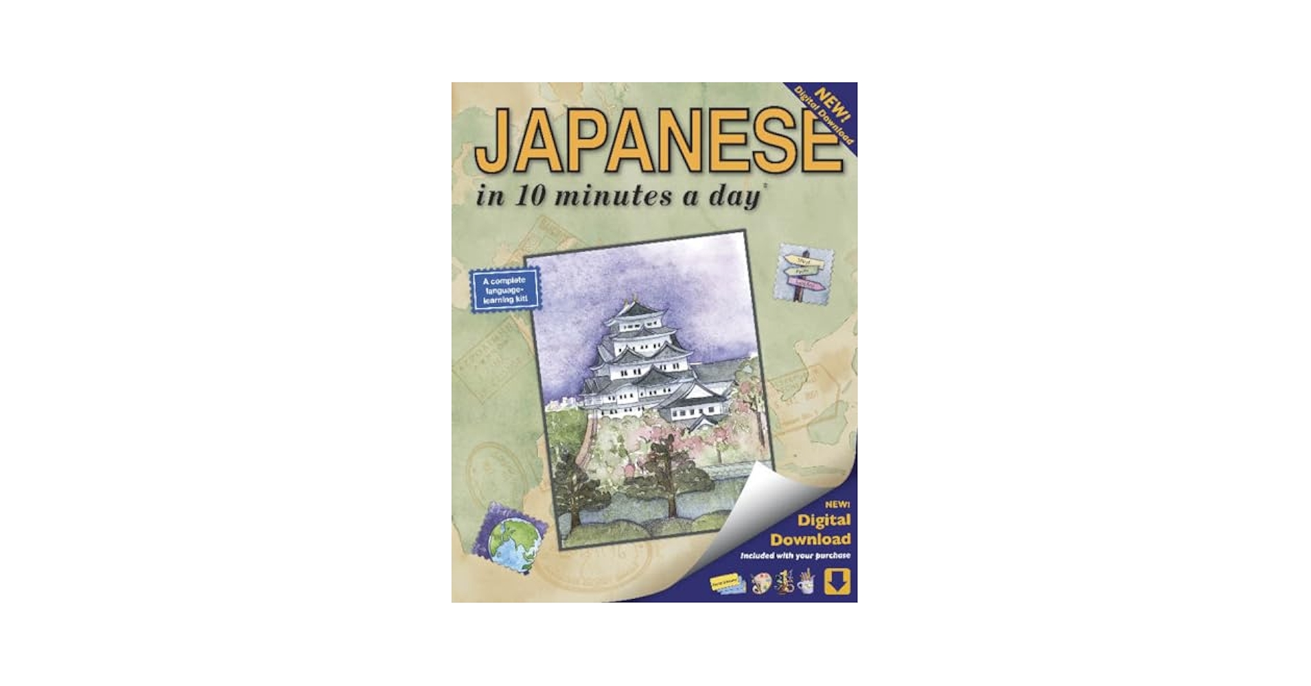 JAPANESE in 10 minutes a day: Kershul, Kristine K