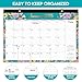 Desk Calendar 2025, 18 Months Calendar Runs from January 2025 to June 2026 - Large 17