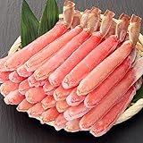 笑顔の食卓 匠｜生 ズワイガニ｜【かにしゃぶ用】特大6L～4L生ずわい蟹脚肉むき身30～40本（約１kg）