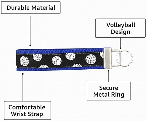 Miniatura 4 de Regalo de voleibol llavero de voleibol para niñas, regalo perfecto para jugadores de voleibol