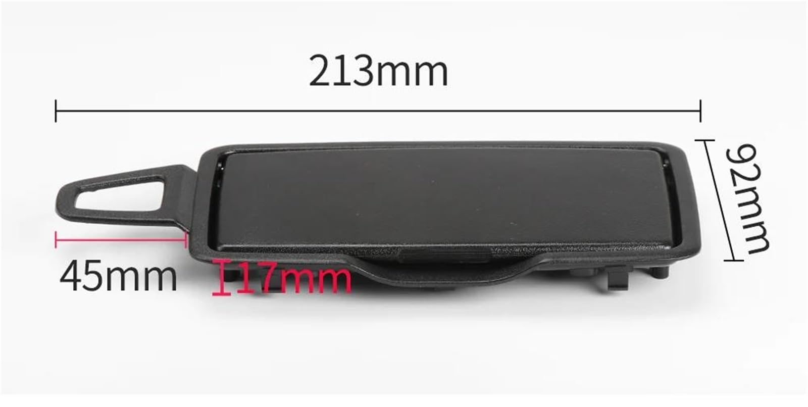 Auto Links Rechts Sonnenschutz Visier Make-Up Kosmetik Spiegel Abdeckung 964005DH1A 964015DH1A Für Infiniti Q30 Q30S QX30 2016-2019(Titanium Right)