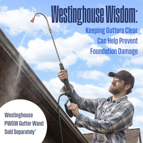 Image of Westinghouse WPX3400 Gas Pressure Washer, 3400 PSI and 2.6 GPM, Onboard Soap Tank, Spray Gun and Wand, 5 Nozzle Set, for Cars /Fences /Driveways /Homes /Patios /Furniture