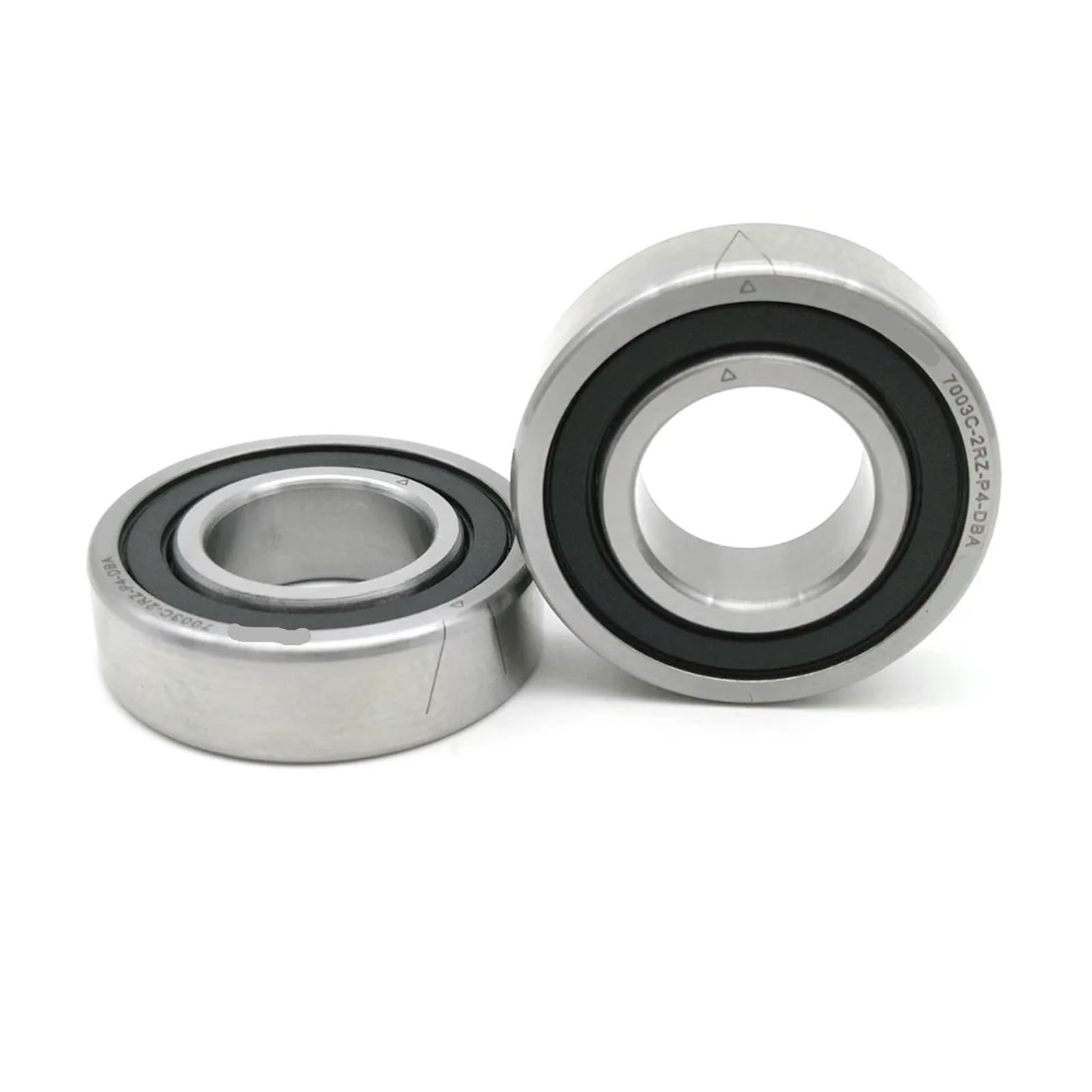 1 par de rodamientos de Contacto Angular sellados 7003 7003C 2RZ P4 DBA 17x35x10 17x35x20 for husillo