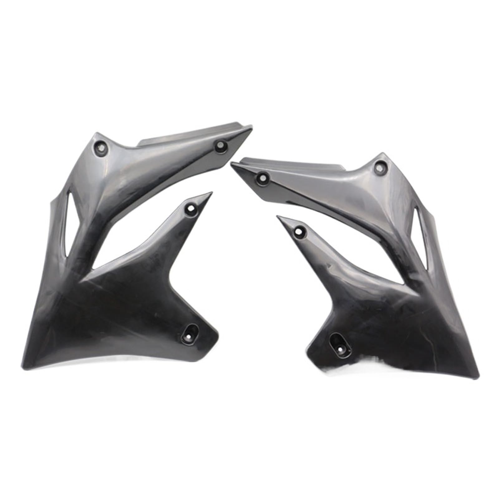 Płyta ochronna zbiornika Do KLX250 KLX300 1994-2007 KLX 250 300 | Osłona płyty bocznej zbiornika paliwa Owiewka Przednia osłona boczna motocykla(Silver radius front)