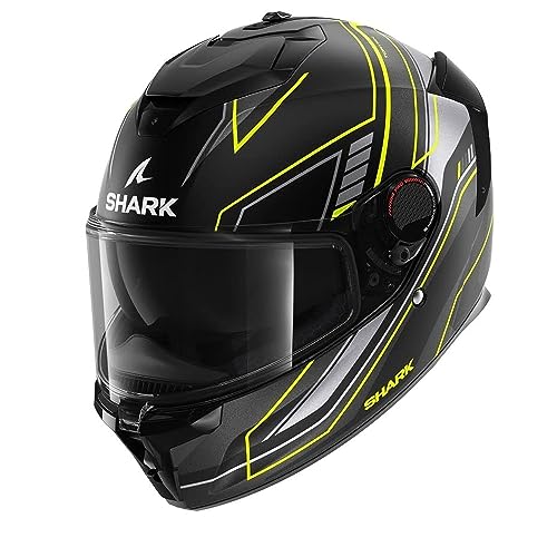 Shark, Casco Moto Integral SPARTAN GT PRO TORYAN Black/Yellow KYA, XXL