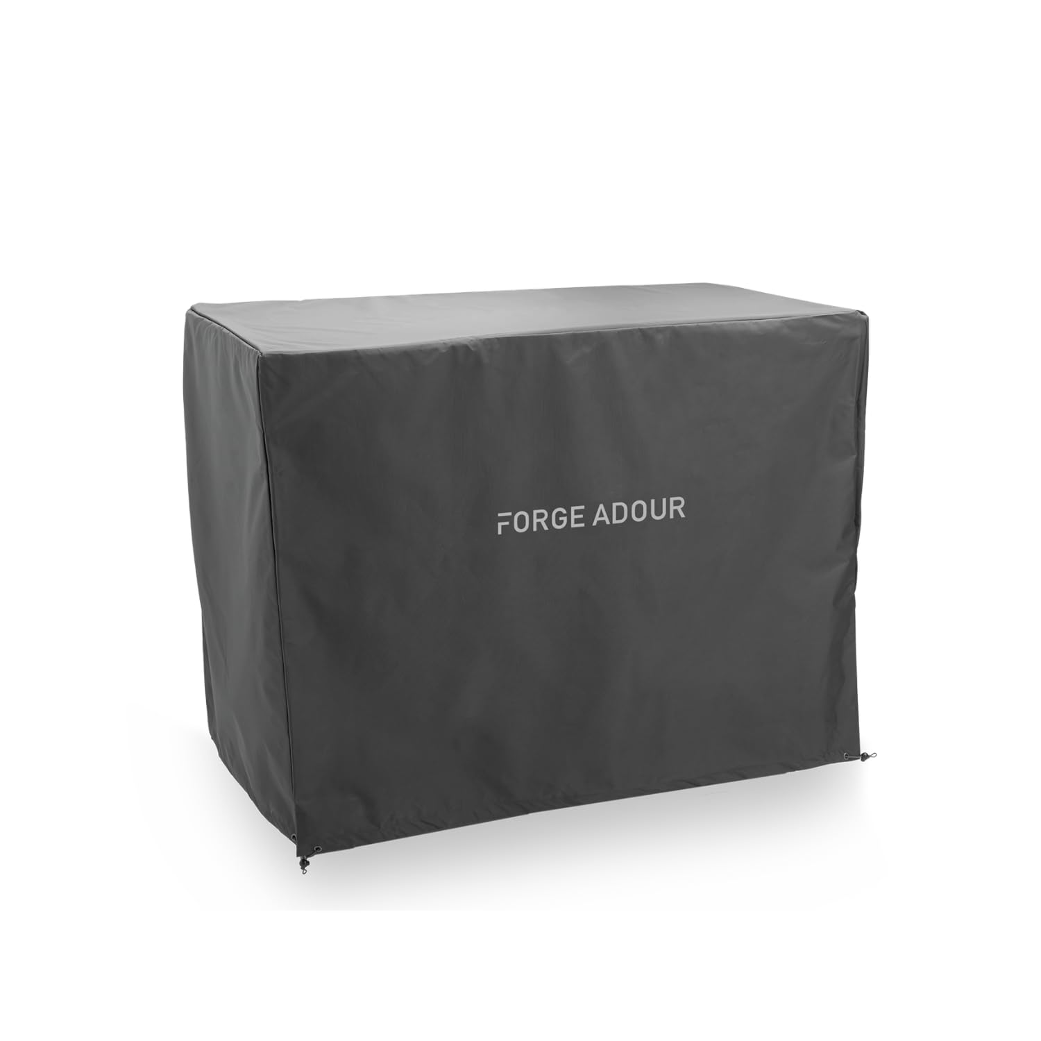 Forge Adour – Housse Chariot Plancha 60 cm Noir, Protection Imperméable Anti-UV, Cordon de Serrage, Compatible Chariot Premium et Origin 60 cm, Garantie 2 Ans