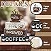 Geelin 4 Pcs Coffee Bar Decor Wood Blocks Mini Coffee Bar Wooden Signs Book Stacks Accessories Rustic Table Sign Farmhouse Tiered Tray Decor for Home Table