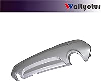 Vista 3 de waltyotur Cubierta de parachoques inferior trasera plata reemplazo para escape 2013 2014 2015 2016 2017 CJ5Z17K83BA