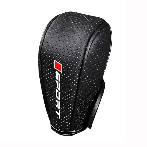 SHIJIUDE Car Gear Shift Knob Cover for BMW iX2 | Typ U10 | Bj. ab 2024, Car Gear Shifter Protector Gear Stick Gaiter Gearbox Lever Case Interior Trim Protection