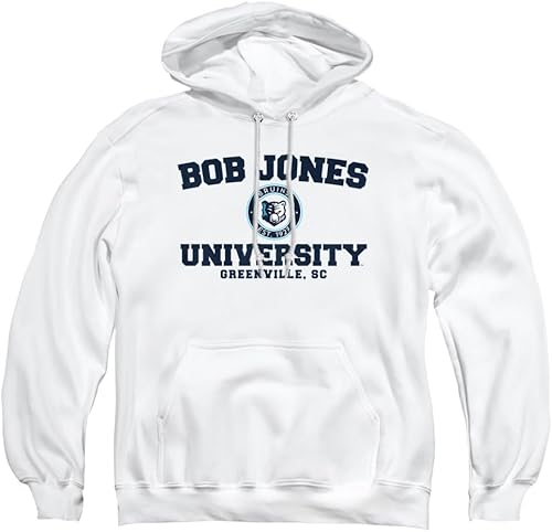 Bob Jones University - Sudadera con capucha y logotipo oficial del círculo unisex para adultos