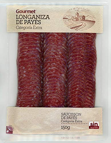 Marca Blanca - Gourmet Salchichon Payes Lonchas, 150g