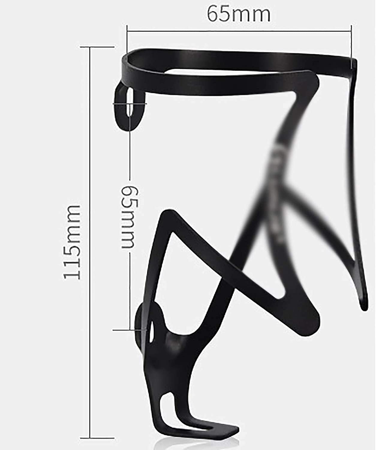 MU Botella de Bicicleta Estable Jaula Botella de Bicicleta Jaula Ultralight Mountain Bike Water Cup Holder Aluminio Aleación Agua Botella de Agua Soporte Ligero Diseño Ligero,Color Brillante,11.5X6.5