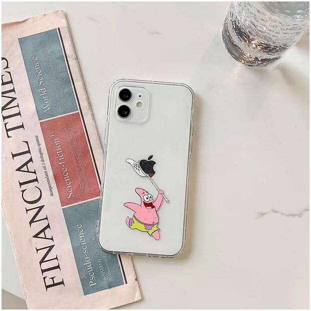 KalaCase スポンジ・ボブ パトリック iPhoneX 用 ケース iPh : KalaCase スポンジ・ボブ パトリック iPhoneX 用 ケース iPhoneXS 用 ケース スマホケース  可愛らしいデザインと全面保護 保護ケース おしゃれ落下防止 指紋防止 アイフォンXS 用 ワイヤレス充電対応  携帯電話ホルダーを送る（iPhoneX⁄XS