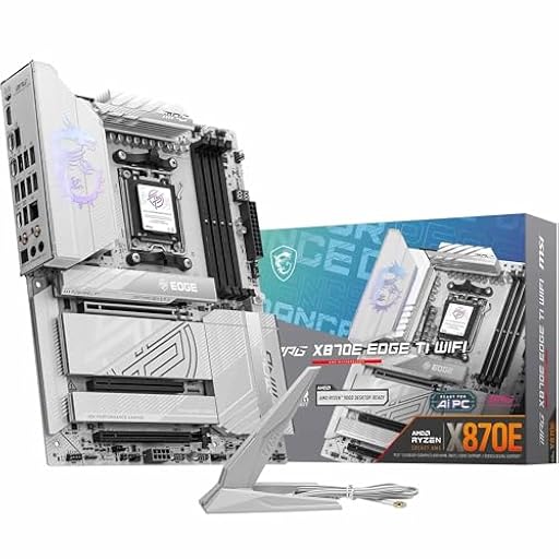 MSI MPG X870E Edge TI WiFi Placa Base ATX - Procesador AMD Ryzen 9000/8000 / 7000, AM5-80A SPS VRM, DDR5 Memory Boost 8400+MT/s (OC), PCIe 5.0 x16, M.2 Gen5, Wi-Fi 7, 5G LAN | Ya disponible en tu tienda friki favorita! En mundofriki.es! MSI MPG X870E Edge TI WiFi Placa Base ATX - Procesador AMD Ryzen 9000/8000 / 7000, AM5-80A SPS VRM, DDR5 Memory Boost 8400+MT/s (OC), PCIe 5.0 x16, M.2 Gen5, Wi-Fi 7, 5G LAN | Ya disponible en tu tienda friki favorita! En mundofriki.es!