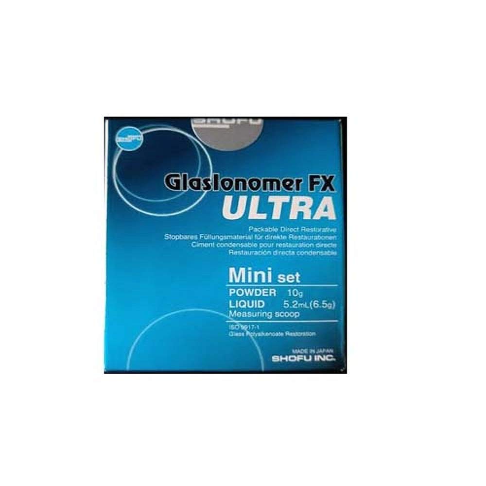 Shofu GlasIonomer FX Ultra Glass Ionomer Cement GIC Resorative Mini Kit Powder 10gm Liquid 6.5gm (B08KXRW887) Amazon Price History, Amazon Price Tracker