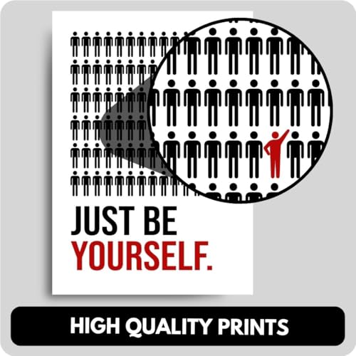 Image of auraposter Motivational Poster Inspirational Posters (Set of 40) (15 x10 cm) for Room Wall Decoration of Bedroom, Office, Living room, Dorm room - Glue Dots Included