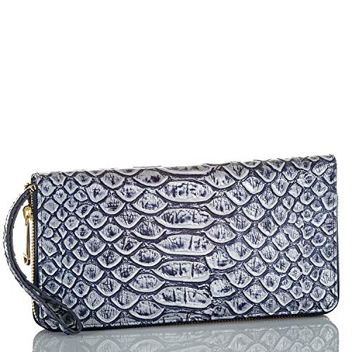 BRAHMIN Skyler Wallet Denim Cruz2
