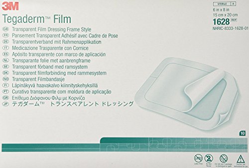 Transparent Dressing 3M Tegaderm? Film 6 X 8 Inch, 10 Per Box