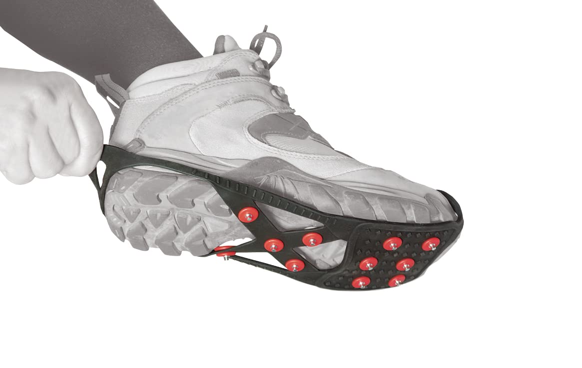 Kleiber Schuhspikes - Laufspikes, Schwarz, Minimalist, Skifahren, Anti-Rutsch, Sicherheitsgeprüft