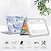 Case Compatible with MacBook Air 13 Inch 2022-2018 Release Model A2337 M1 M2 A2681,Art Protector Cover for MacBook Display with Touch ID-Chinoiserie Blue and White Dessert,13.6 Air(A2681) M2 2022