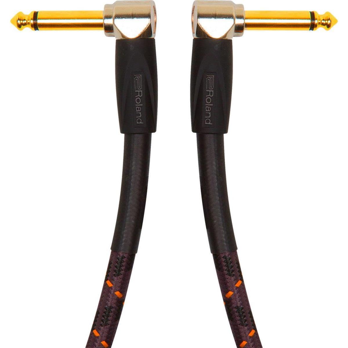 Roland Cavo per strumenti serie Gold, jack angolato/angolato da 1/4", 0,3 m