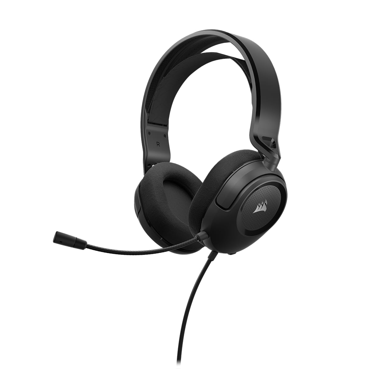 CORSAIR HS35 Surround v2 Multiplatform Wired Gaming Headset – Dolby 7.1 – Flexible Omni-Directional Microphone – Universal 3.5mm Connection – PC, Mac, PS5, PS4, Xbox, Nintendo Switch, Mobile – Carbon