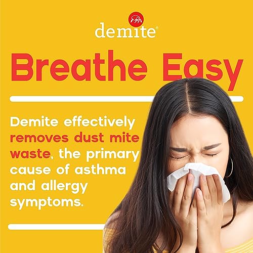 Image of DeMite Laundry Additive for Dust Mite Allergy Relief, Fragrance-Free, 1L