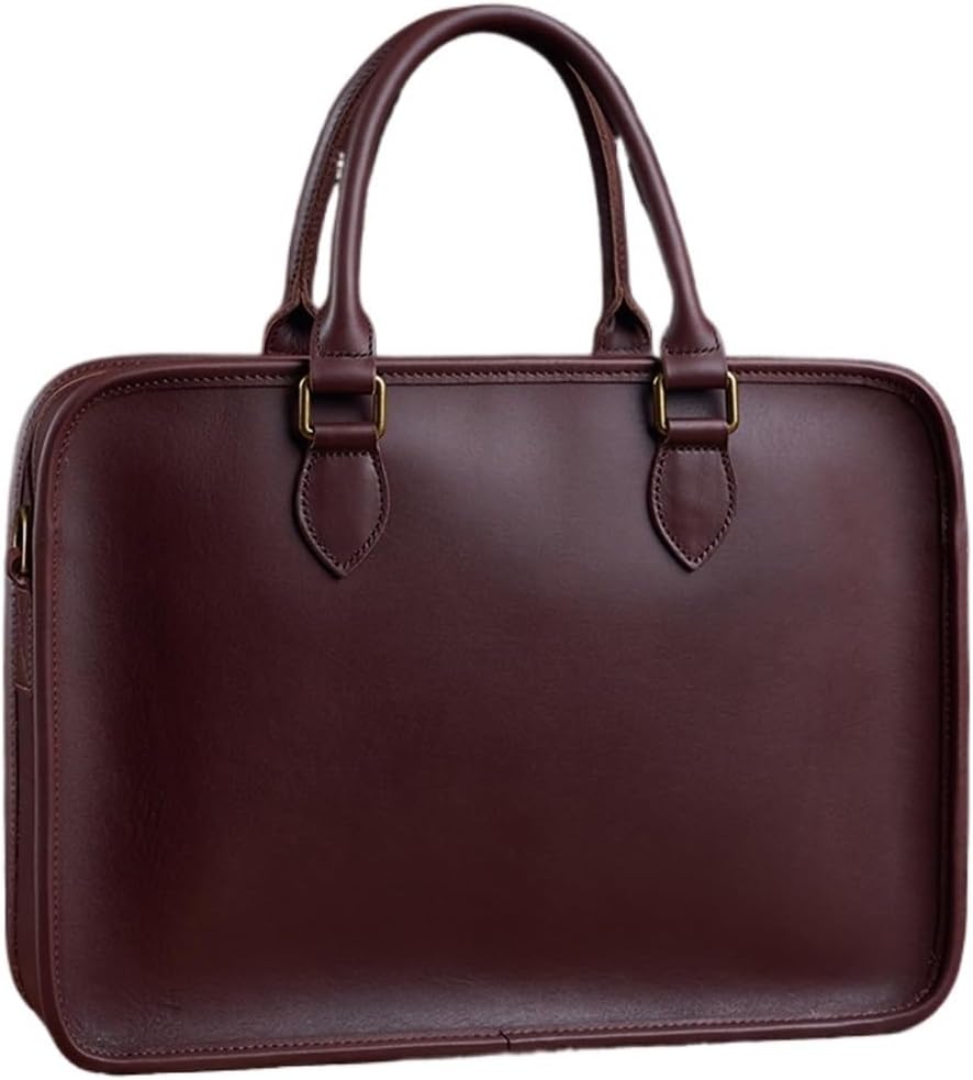 Briefcase Men's Casual Handbag Shoulder Business Office Laptop 15 Inch Bag
