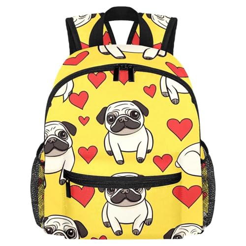 Sac à dos jaune pour enfants léger et robuste pour en finir avec le mal de dos