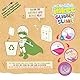 INKEE Bath Slime Galupy Mermaid | Bade-Glibber Schleim mit Vitamin E, neon-pinkes Badepulver mit Zuckerwatte-Aroma, 100g Schleimpulver