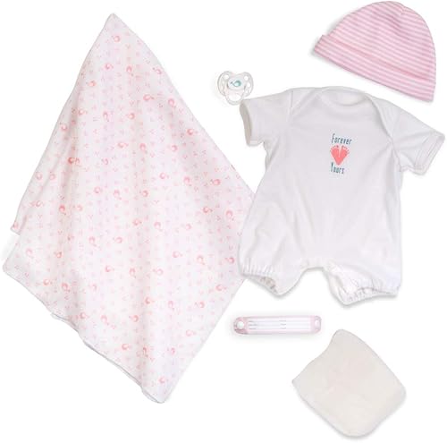 Miniatura 4 de Paradise Galleries Muñeca de bebé recién nacida realista de 21 pulgadas, muñeca de bebé de pelo arraigado realista Forever Yours - Juego de regalo