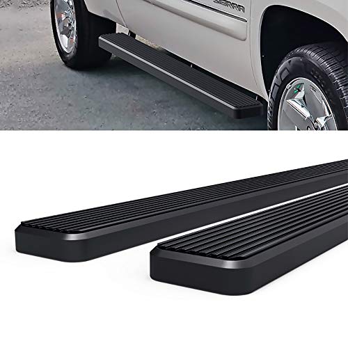 Estribos running board 5in negro HD Ridez para Chevy Silverado GMC miniatura 4
